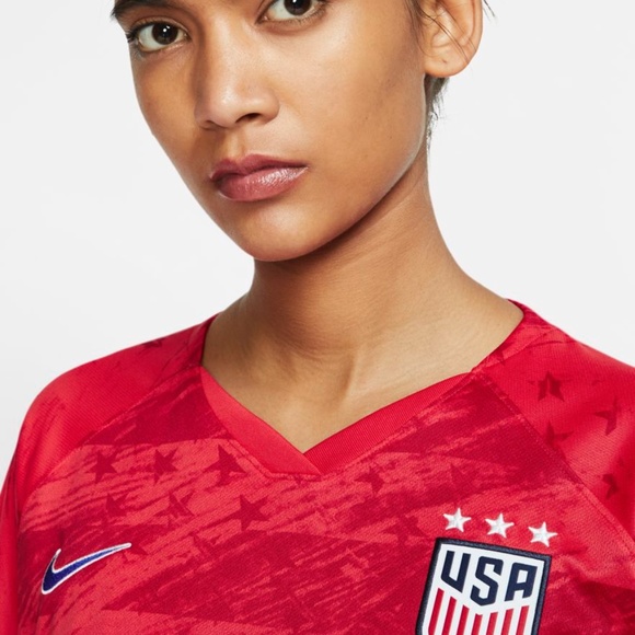 WOMENS NIKE USA 2019 STADIUM AWAY SOCCER JERSEY - Picture 2 of 10